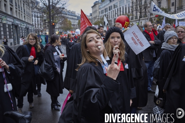 Manifestation contre la loi Macron 10 decembre 2014