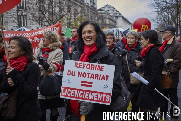 Manifestation contre la loi Macron 10 decembre 2014