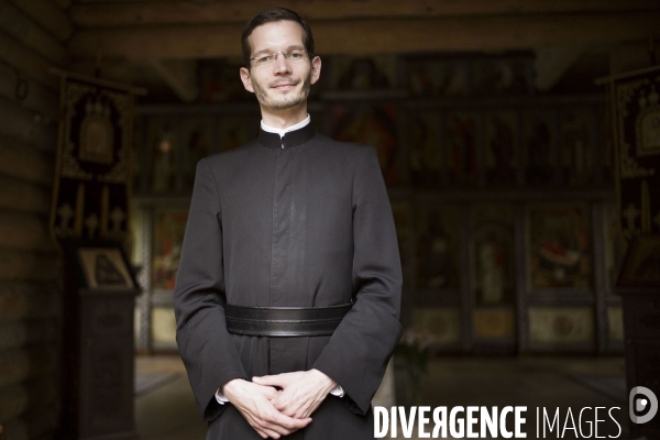 Alexandre Siniakov, recteur du seminaire orthodoxe russe.