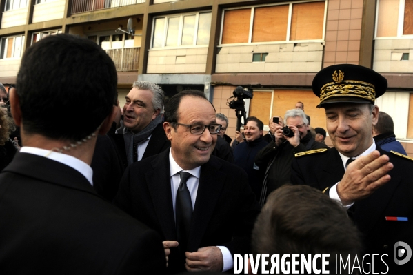 François HOLLANDE lance le programme national de renouvellement urbain à Lens et Boulogne-sur-Mer