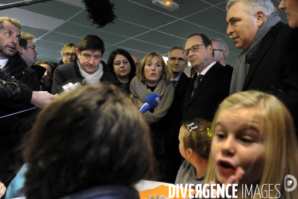 François HOLLANDE lance le programme national de renouvellement urbain à Lens et Boulogne-sur-Mer