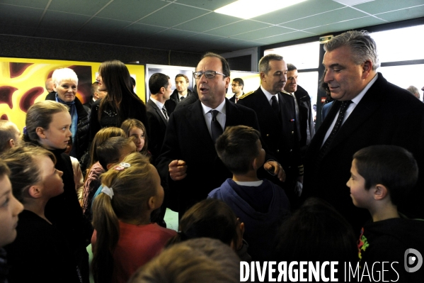 François HOLLANDE lance le programme national de renouvellement urbain à Lens et Boulogne-sur-Mer