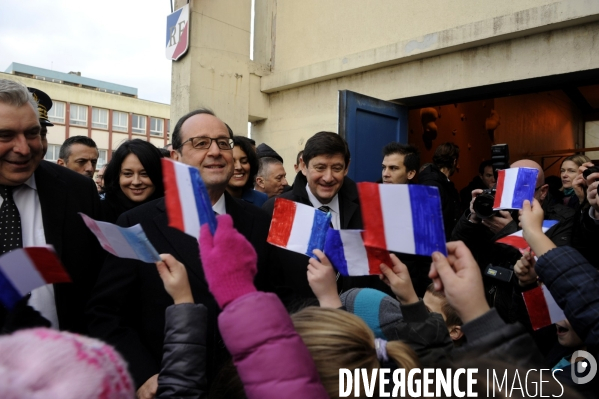 François HOLLANDE lance le programme national de renouvellement urbain à Lens et Boulogne-sur-Mer