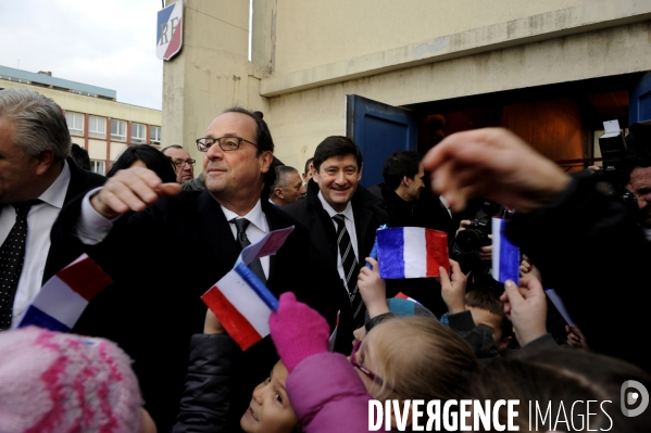 François HOLLANDE lance le programme national de renouvellement urbain à Lens et Boulogne-sur-Mer