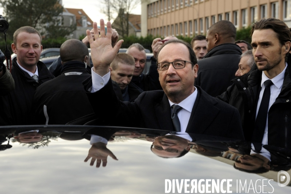 François HOLLANDE lance le programme national de renouvellement urbain à Lens et Boulogne-sur-Mer