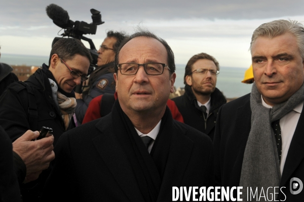 François HOLLANDE lance le programme national de renouvellement urbain à Lens et Boulogne-sur-Mer