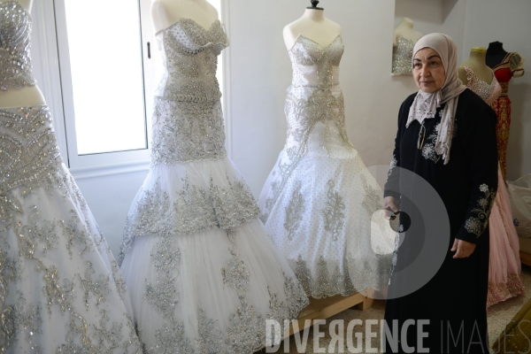 La Médina de Sfax : commerce, vêtement femme, confection