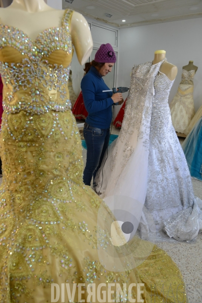 La Médina de Sfax : commerce, vêtement femme, confection