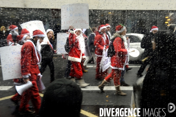 Manifestation contre la carte des REP (Réseaux d Education Prioritaires)