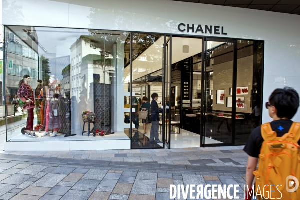 Tokyo.Un magasin Chanel