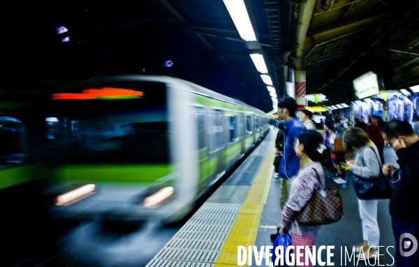 Tokyo. Le metro