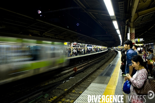 Tokyo. Le metro