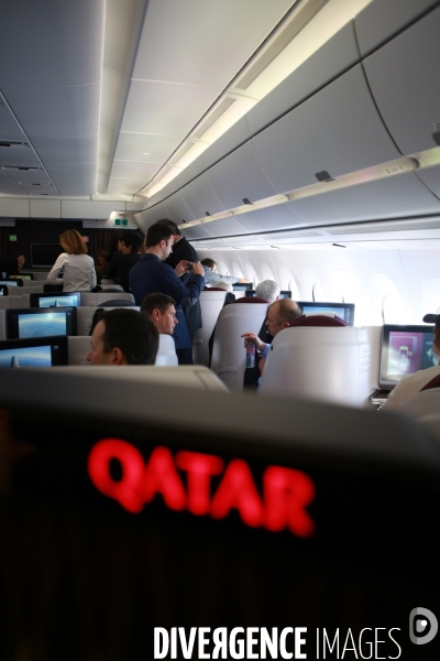 Livraison de l Airbus A 350 XWB à Qatar Airways