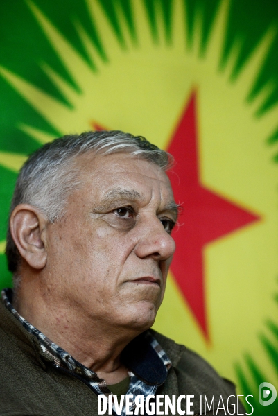 Cemil Bayık, the current military leader of the PKK.  Cemil Bayik, le chef militaire du PKK .