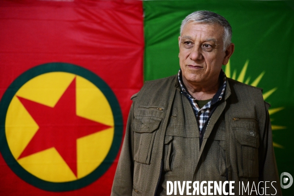 Cemil Bayık, the current military leader of the PKK.  Cemil Bayik, le chef militaire du PKK .