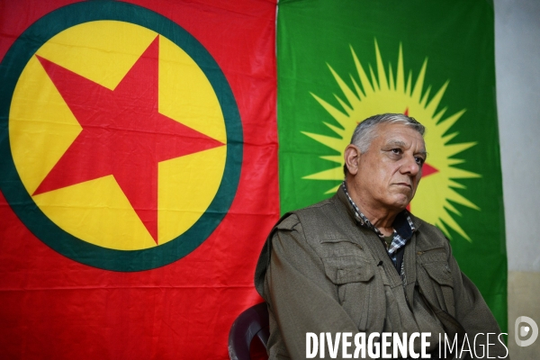 Cemil Bayık, the current military leader of the PKK.  Cemil Bayik, le chef militaire du PKK .