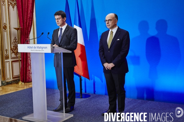 Déclaration Manuel Valls, PM, après les événements de Joué-les-Tours, Dijon et Nantes