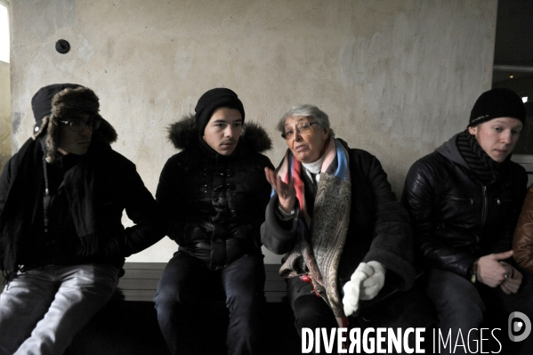 Auschwitz. Visite de jeunes lycéens d Ile-de-France