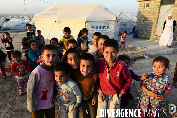Yazidi Refugees at Khanke camp in Iraq. Réfugiés Yazidi au camp Khanke en Irak.
