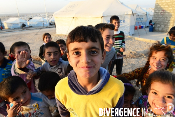 Yazidi Refugees at Khanke camp in Iraq. Réfugiés Yazidi au camp Khanke en Irak.