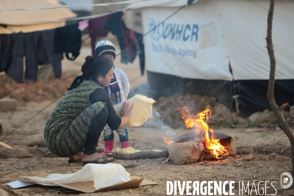 Yazidi Refugees at Khanke camp in Iraq. Réfugiés Yazidi au camp Khanke en Irak.