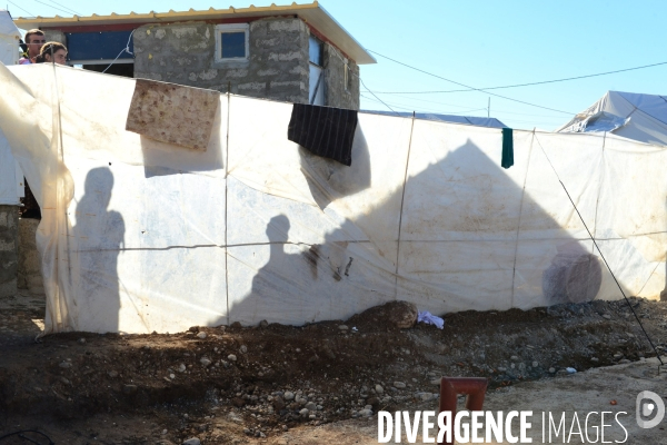 Yazidi Refugees at Khanke camp in Iraq. Réfugiés Yazidi au camp Khanke en Irak.