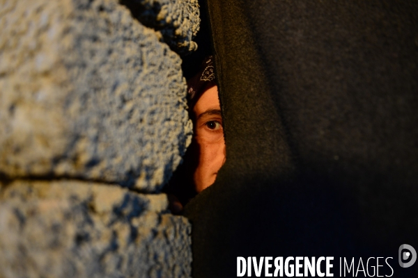 Yazidi women prisoner by Islamic State (ISIS) fighters in Iraq. Yazidi femmes prisonnier par combattants État islamique (EI) en Irak.