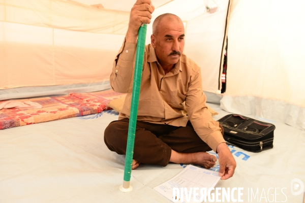 Yazidi women prisoner by Islamic State (ISIS) fighters in Iraq. Yazidi femmes prisonnier par combattants État islamique (EI) en Irak.