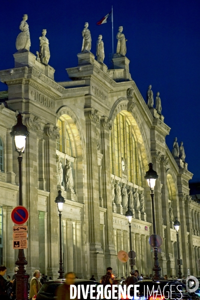 Illustration Octobre 2014. La gare du Nord.