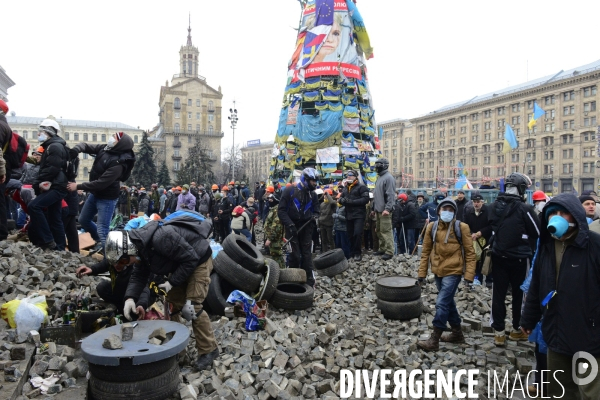 The Ukrainian Revolution 2014 aftermath. La Révolution Ukrainienne 2014 après.