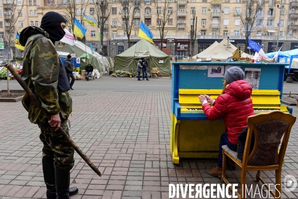 The Ukrainian Revolution 2014 aftermath. La Révolution Ukrainienne 2014 après.