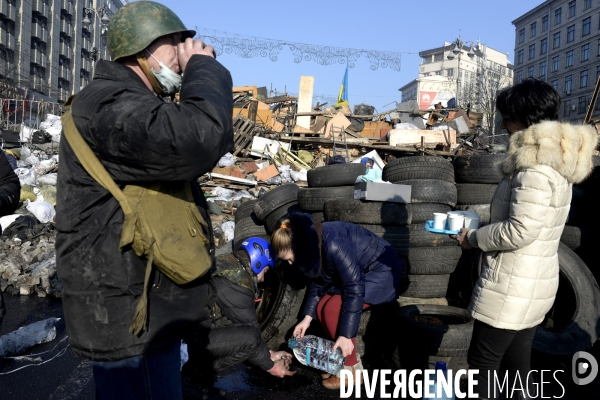 The Ukrainian Revolution 2014 aftermath. La Révolution Ukrainienne 2014 après.