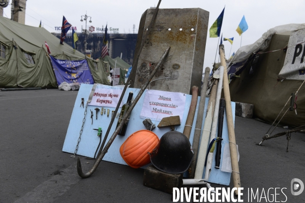 The Ukrainian Revolution 2014 aftermath. La Révolution Ukrainienne 2014 après.