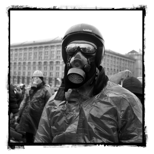 The Portraits of Anonymous Heroes of Ukraine Revolution 2014. Les Portraits de Anonyme Héros de Révolution Ukraine 2014.