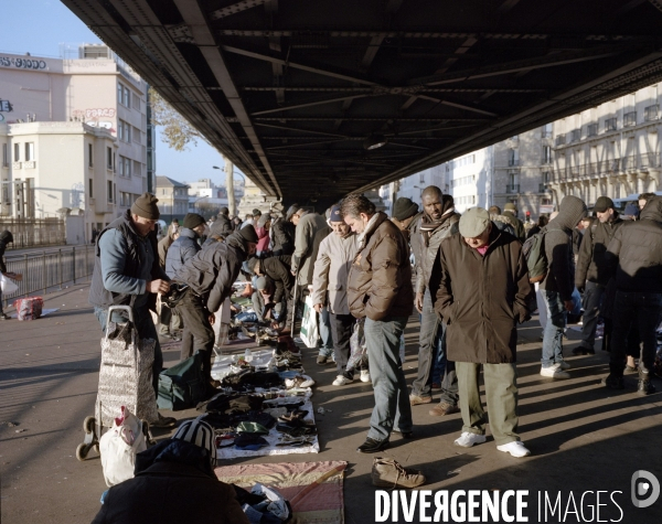 Metro La Chapelle, rmarché informel