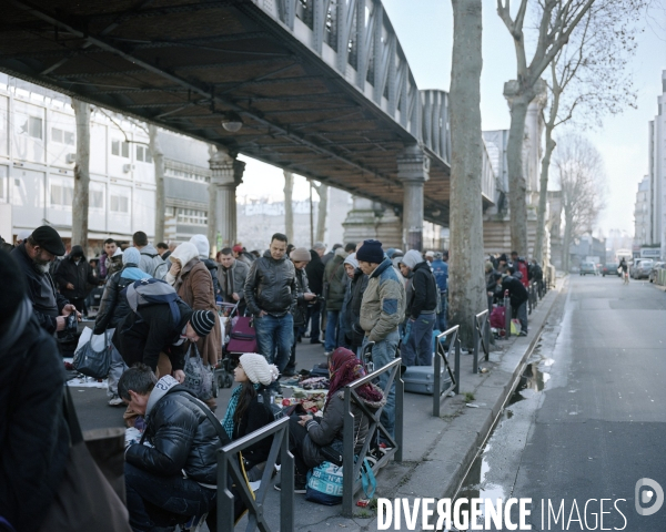 Metro La Chapelle, rmarché informel