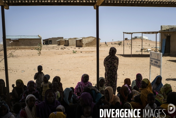 Reportage sur les camps de refugies soudanais a l est du tchad, a la frontiere avec le darfour.