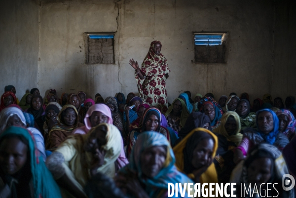 Reportage sur les camps de refugies soudanais a l est du tchad, a la frontiere avec le darfour.