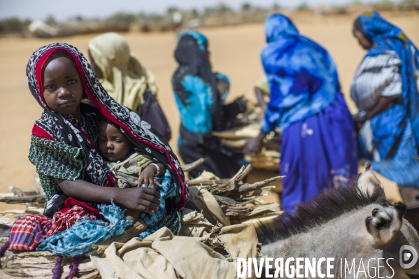 Reportage sur les camps de refugies soudanais a l est du tchad, a la frontiere avec le darfour.