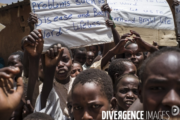 Reportage sur les camps de refugies soudanais a l est du tchad, a la frontiere avec le darfour.