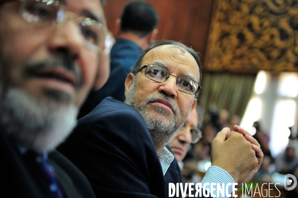 The Muslim Brotherhood in Egypt.  Les Frères musulmans en Egypte.