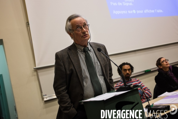 Conférence de presse au Lycée Guimard