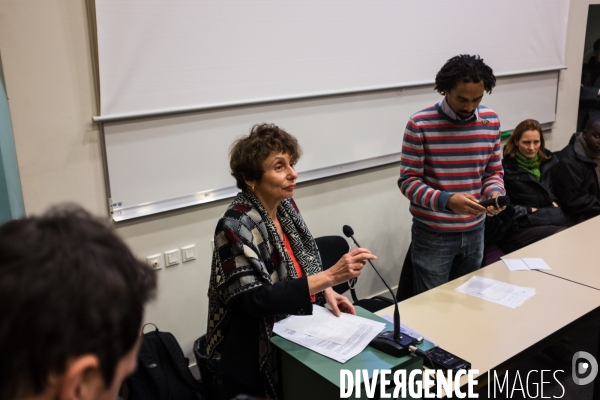 Conférence de presse au Lycée Guimard