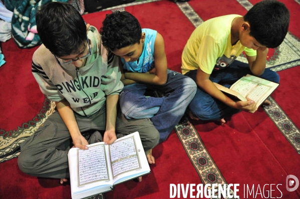 The Muslim Brotherhood in Egypt.  Les Frères musulmans en Egypte.