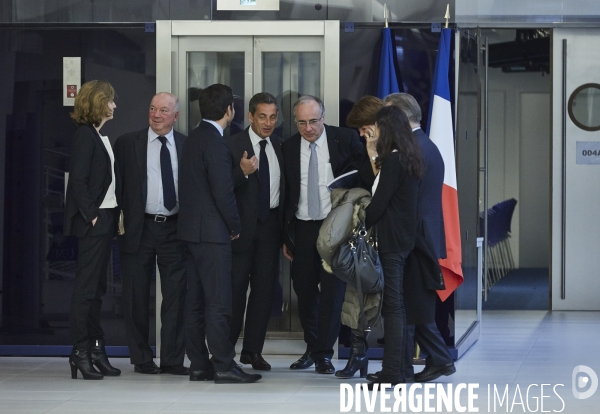 Nicolas SARKOZY, UMP, rencontre des acteurs du monde de la santé