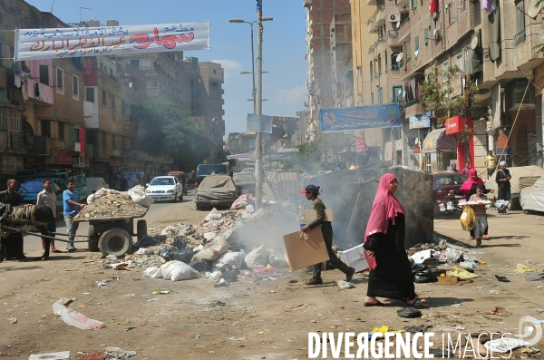 The Muslim Brotherhood in Egypt.  Les Frères musulmans en Egypte.