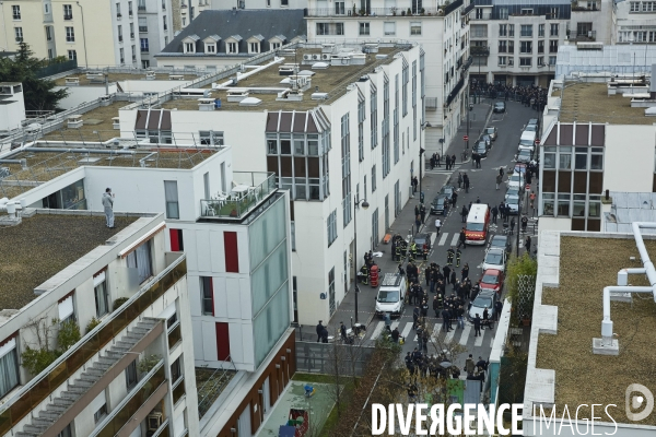Charlie Hebdo Attentat 10 , Rue Nicolas Appert