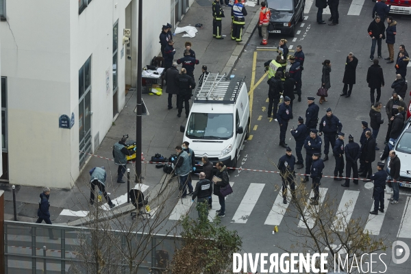 Charlie Hebdo Attentat 10 , Rue Nicolas Appert