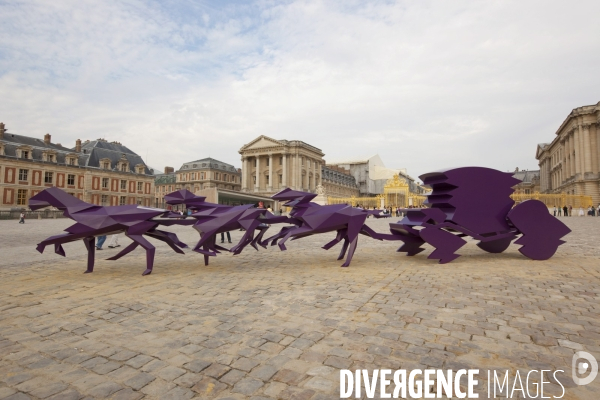 Expo  veilhan au chateau de versailles
