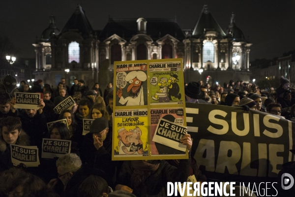 Je suis Charlie, Lille